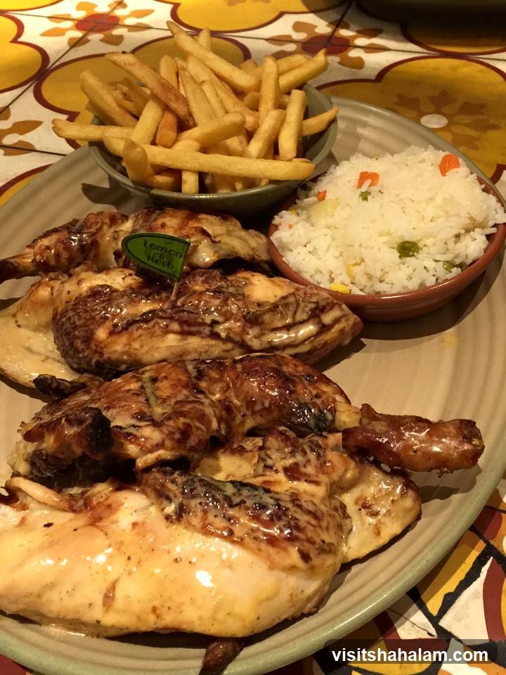 Grilled Chicken Platter