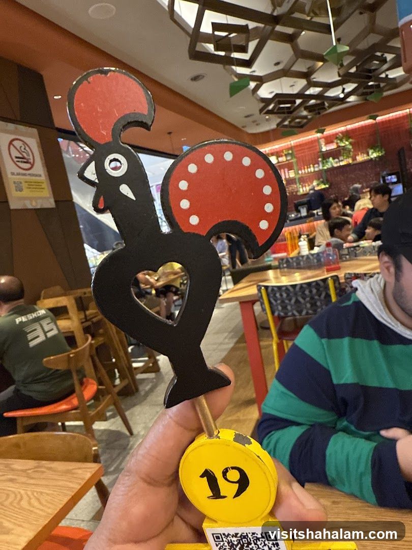 Table Number Display