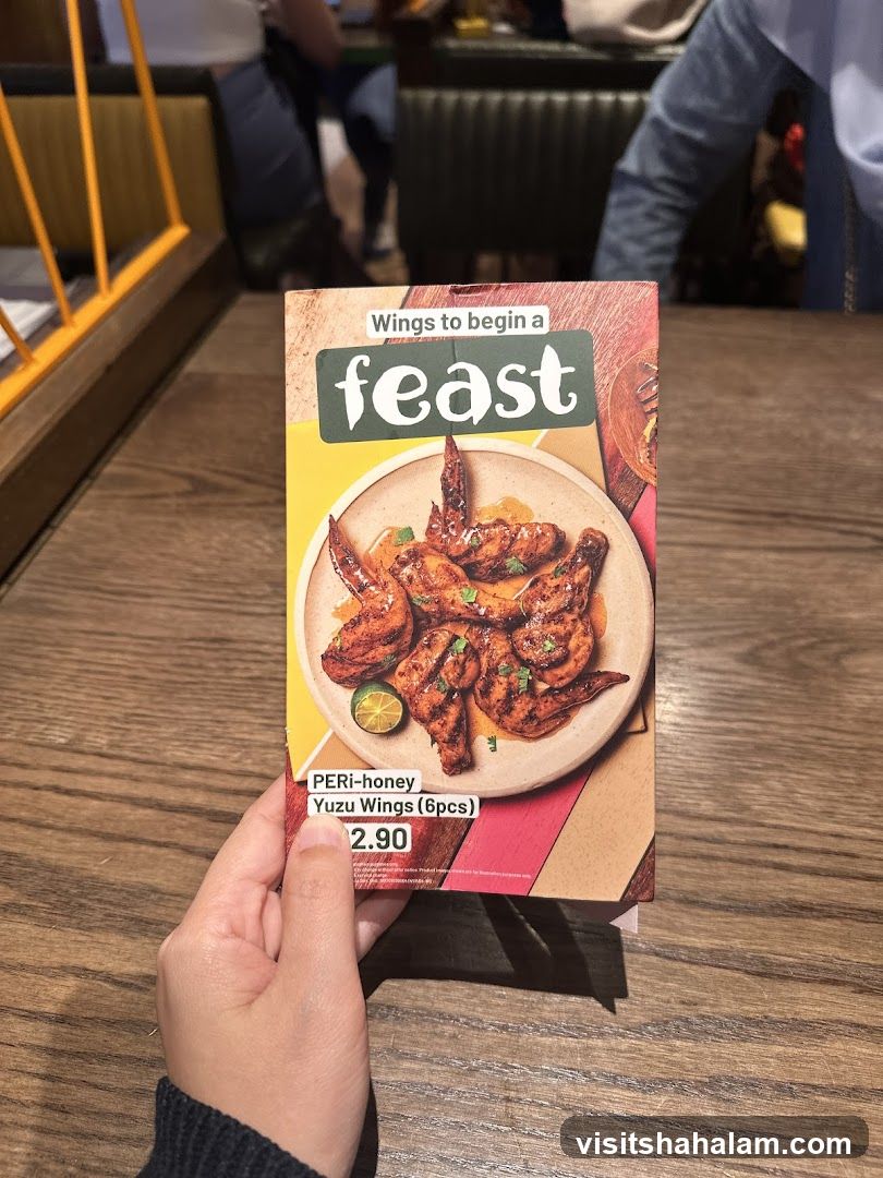 Wings to begin a feast