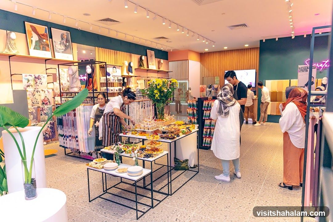 Store Interior with Food Display