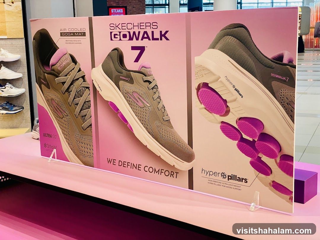 Skechers Go Walk 7 Display