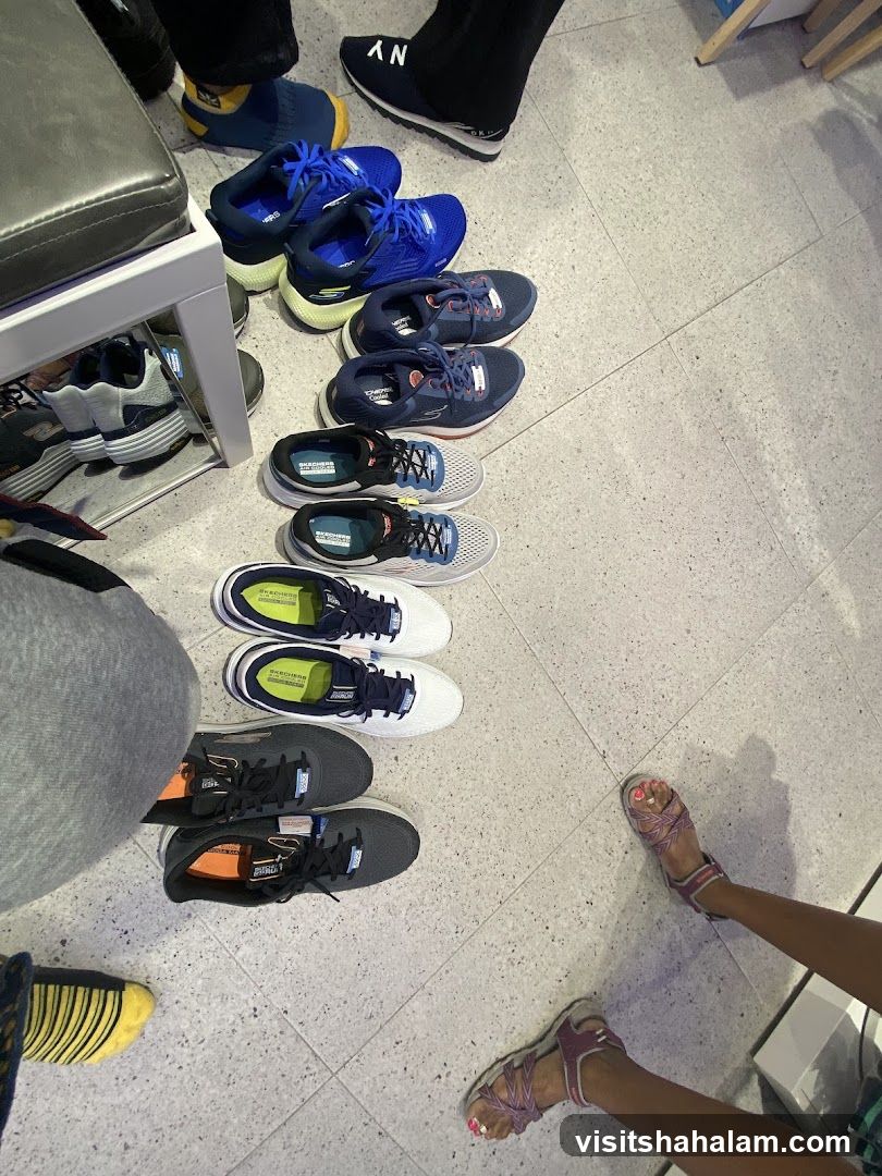 Assortment of Athletic Shoes