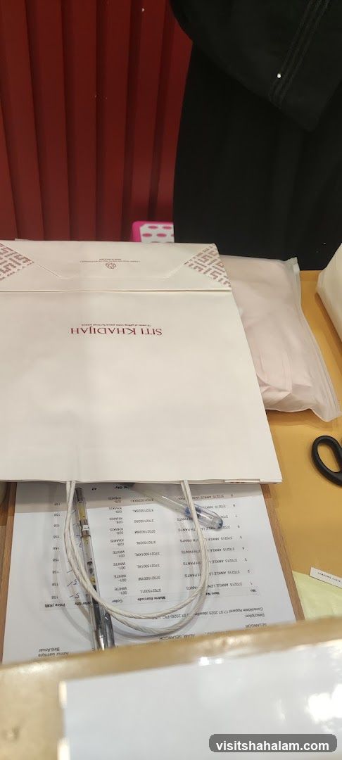 Shopping Bag and Order Sheet
