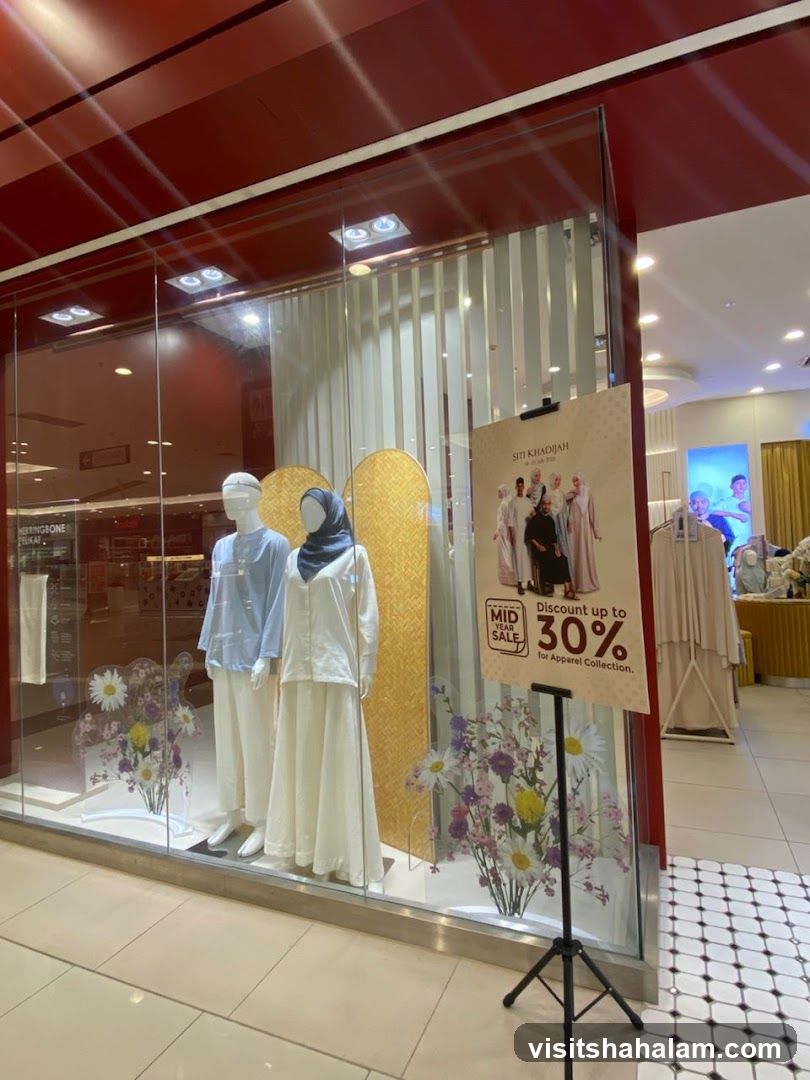 Apparel Store Window Display