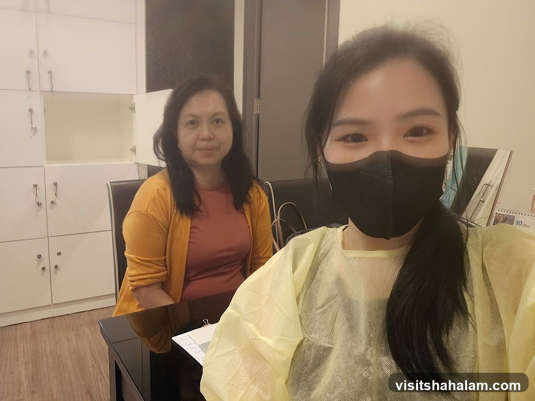 Two women in an office