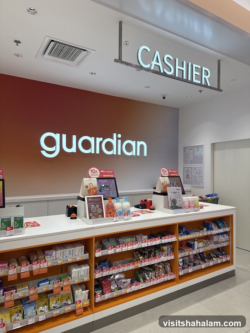 Guardian Cashier Area