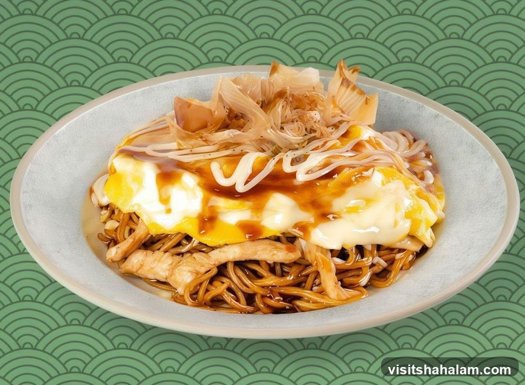 Noodles with Egg and Meat