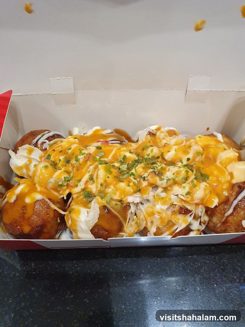 Takoyaki in a box