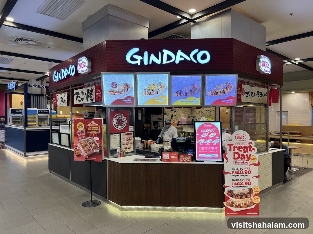 Gindaco Food Stall
