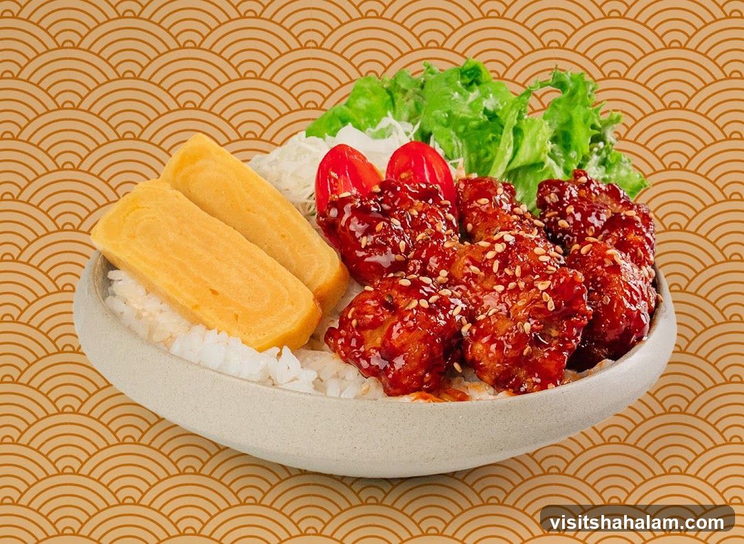 Korean Fried Chicken Bowl