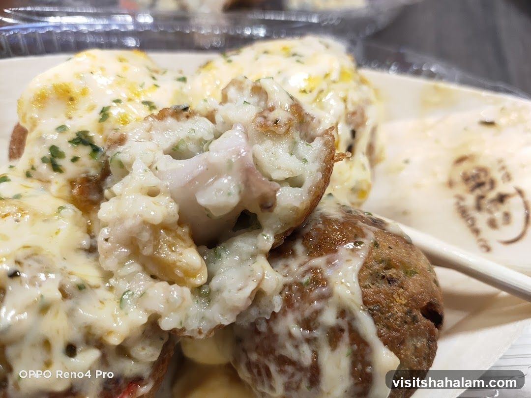Takoyaki with Cheese