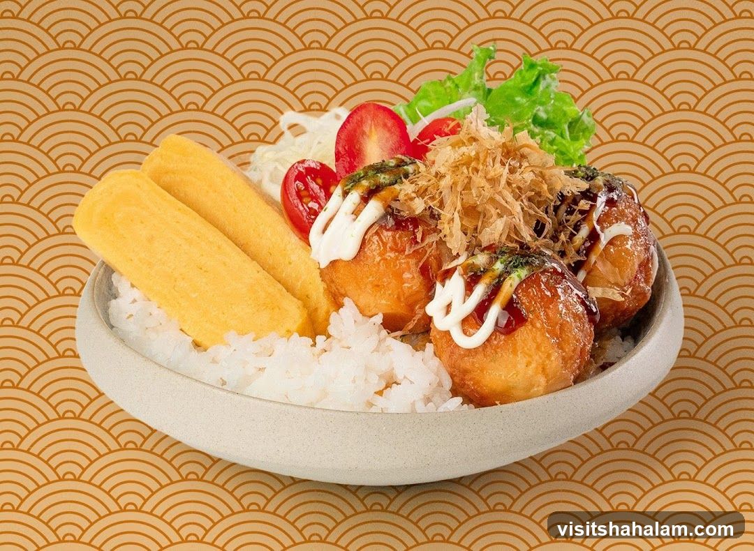 Takoyaki Rice Bowl