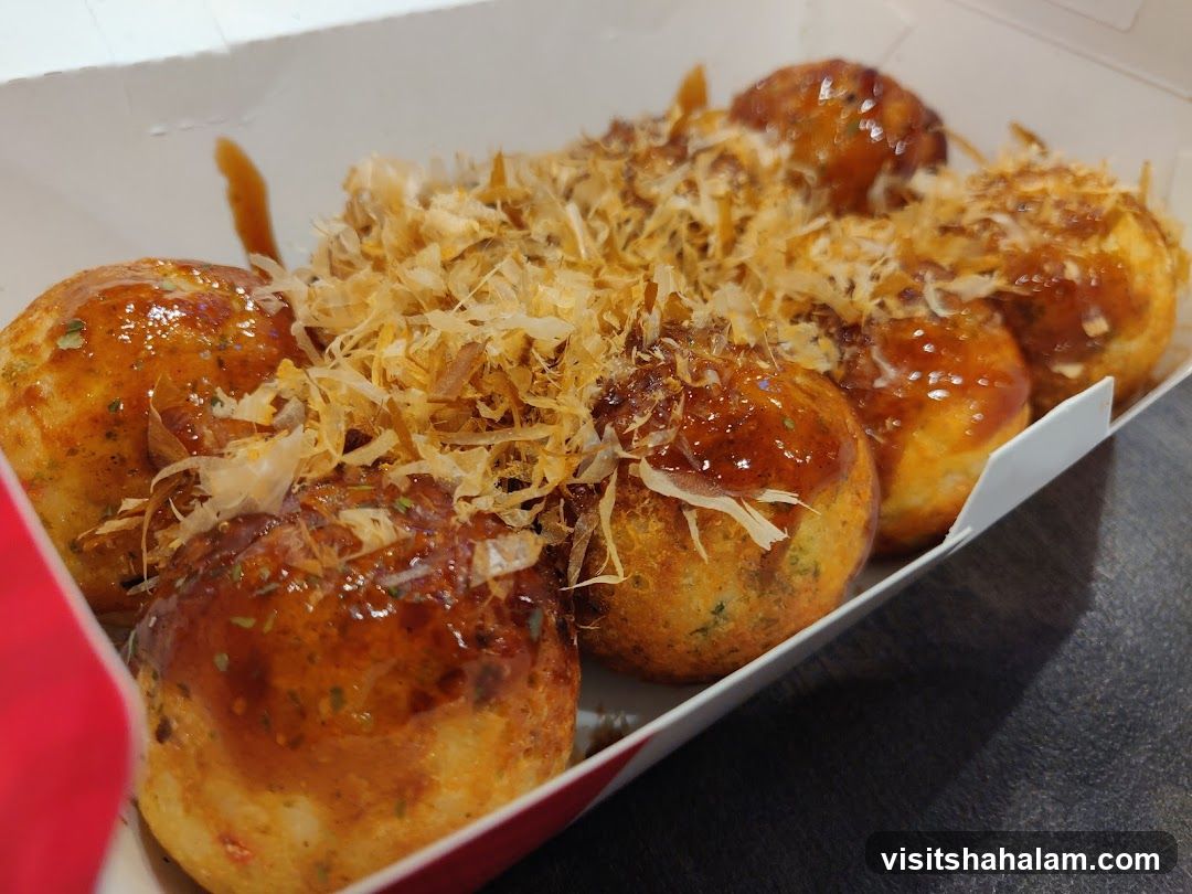 Takoyaki in a box