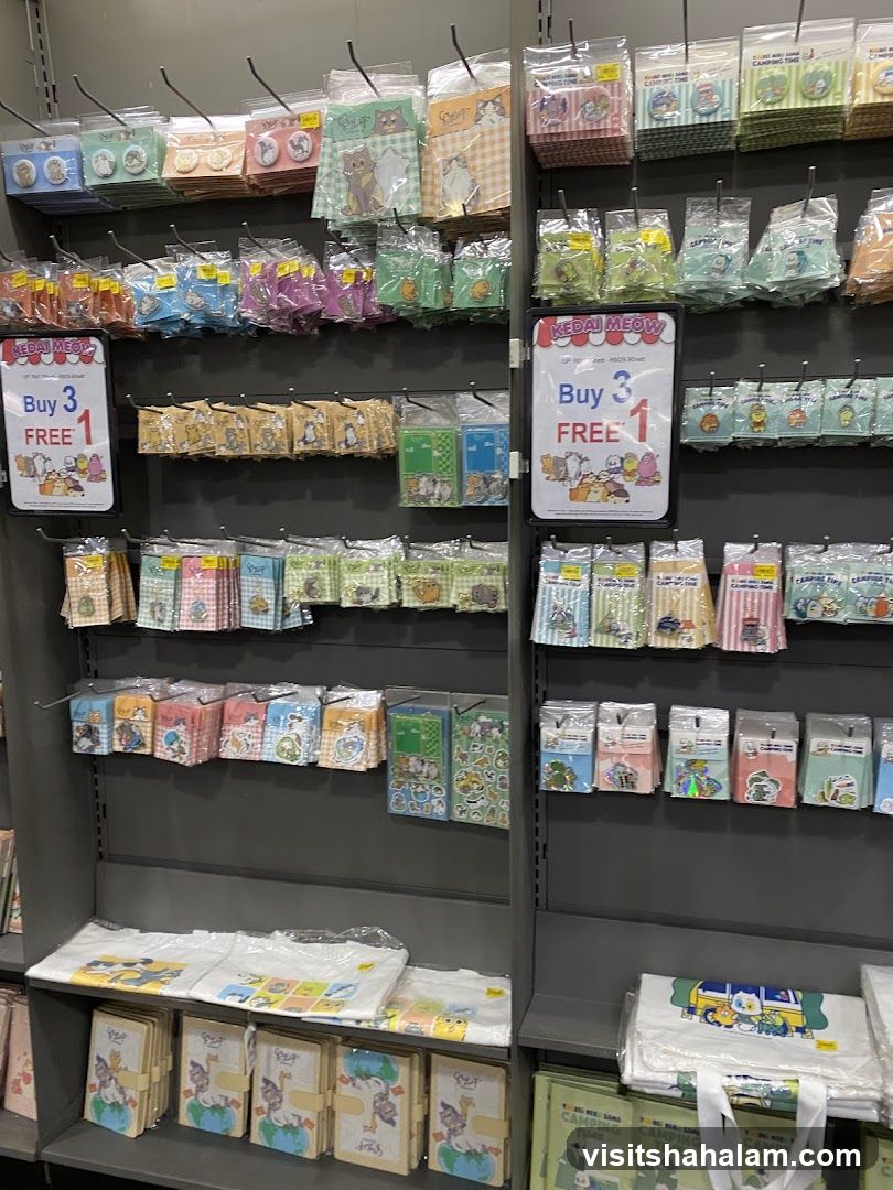 Stationery and Apparel Display