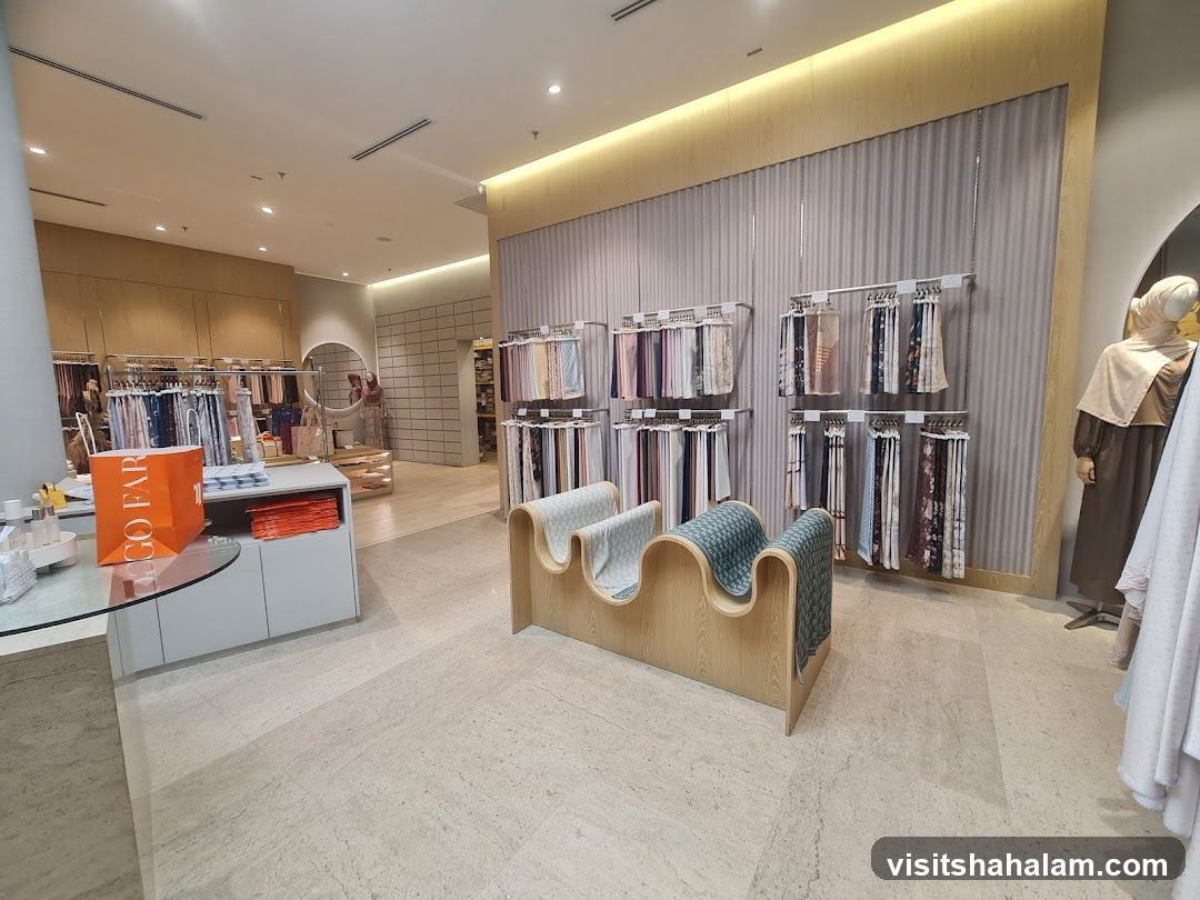 Fabric Store Interior