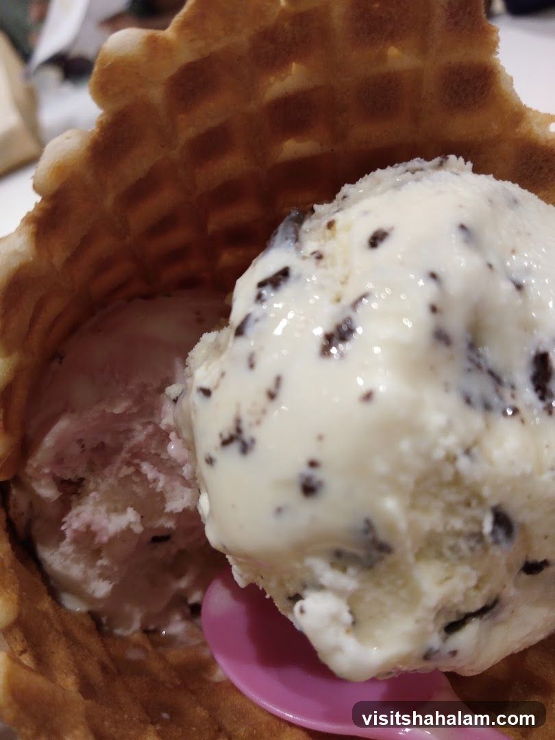 Ice Cream in Waffle Cone