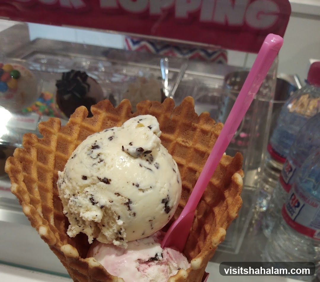 Ice Cream Cone with Toppings