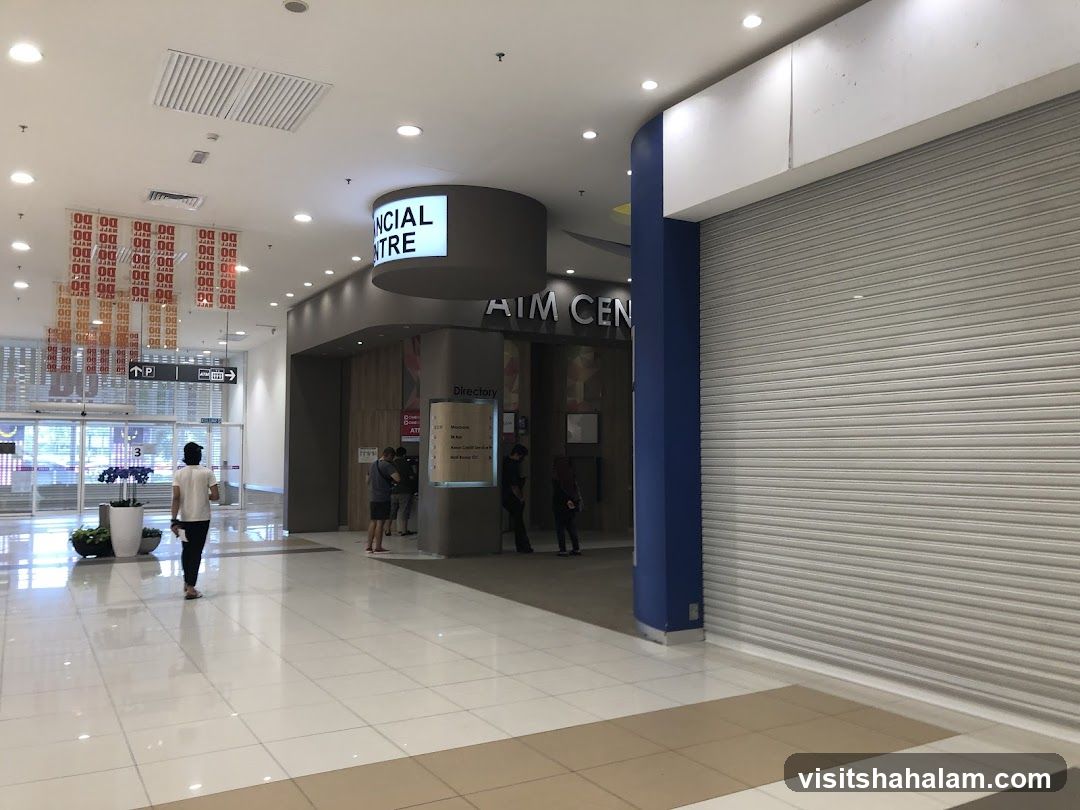 Mall Interior with Financial Centre