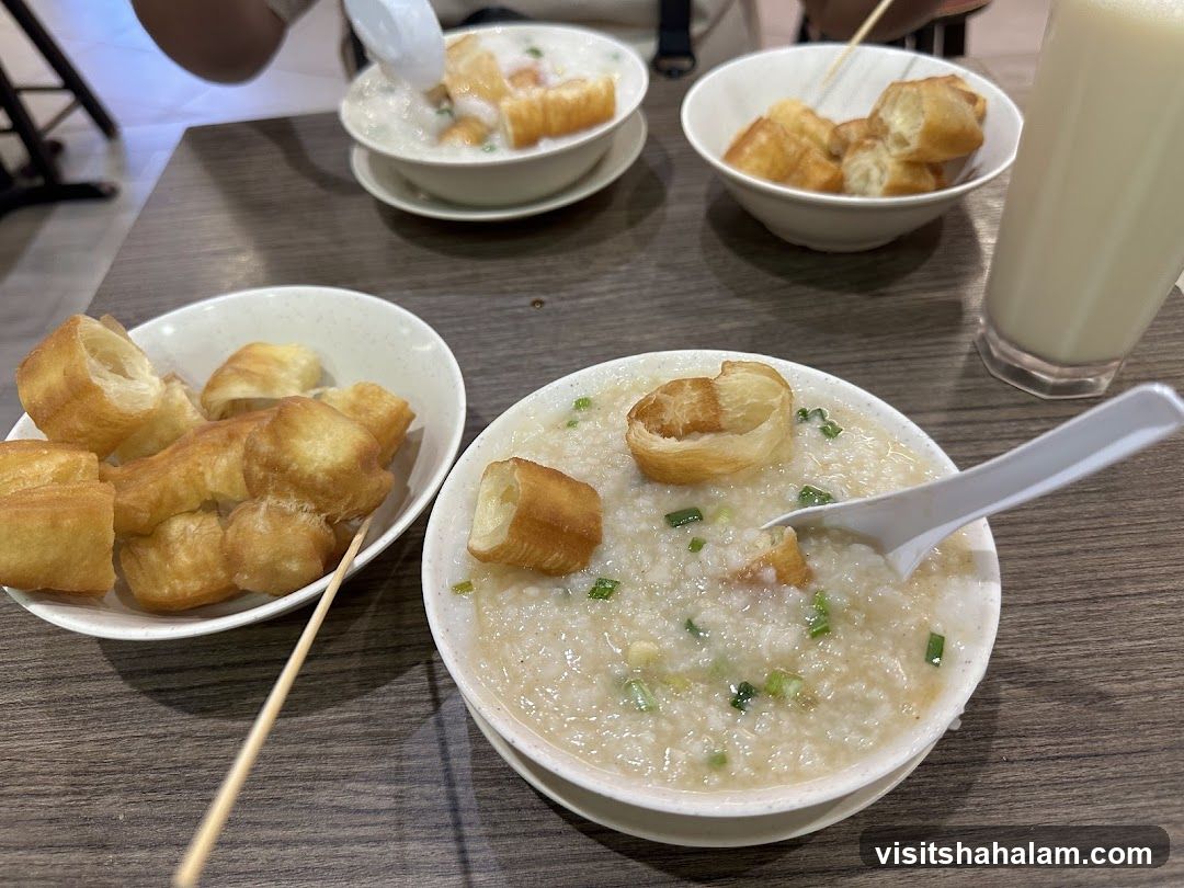 Congee and You Tiao