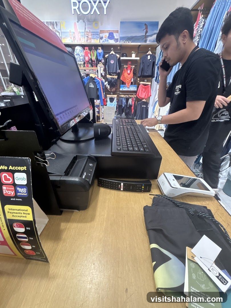 Roxy Store Checkout