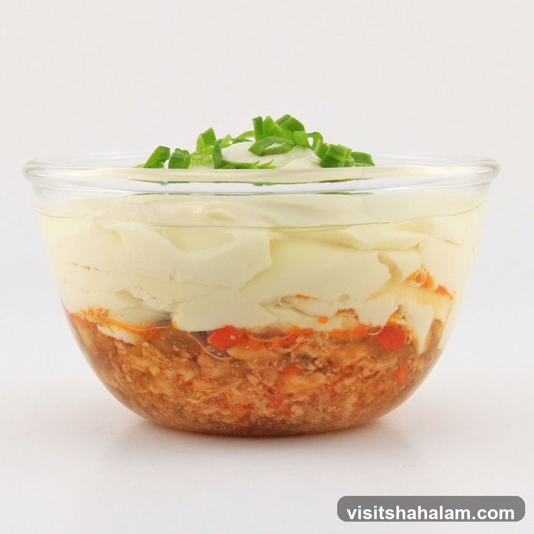 Layered Tofu Dish