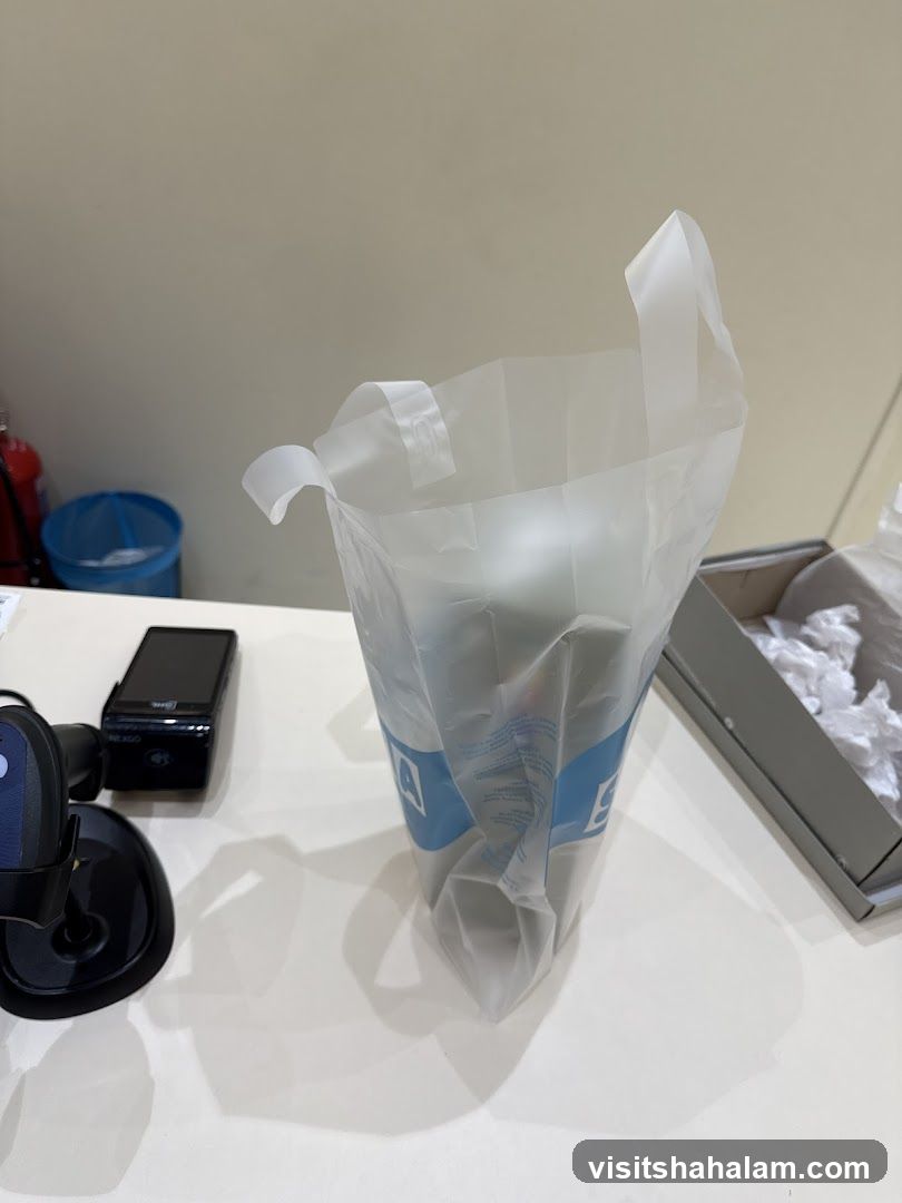 Shopping Bag and Receipt Printer