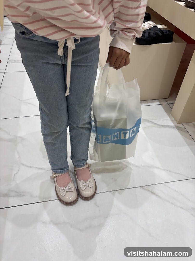 Child with Shopping Bag