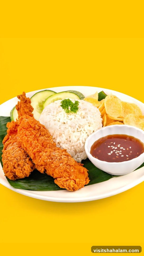 Fried Chicken Strips with Rice
