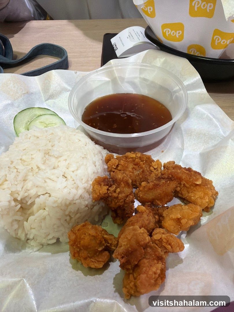 Fried Chicken with Rice