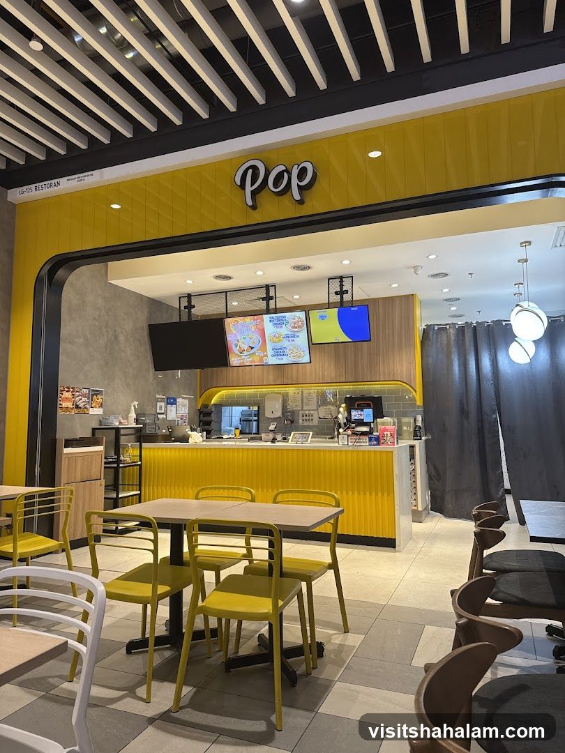 Pop Restaurant Interior
