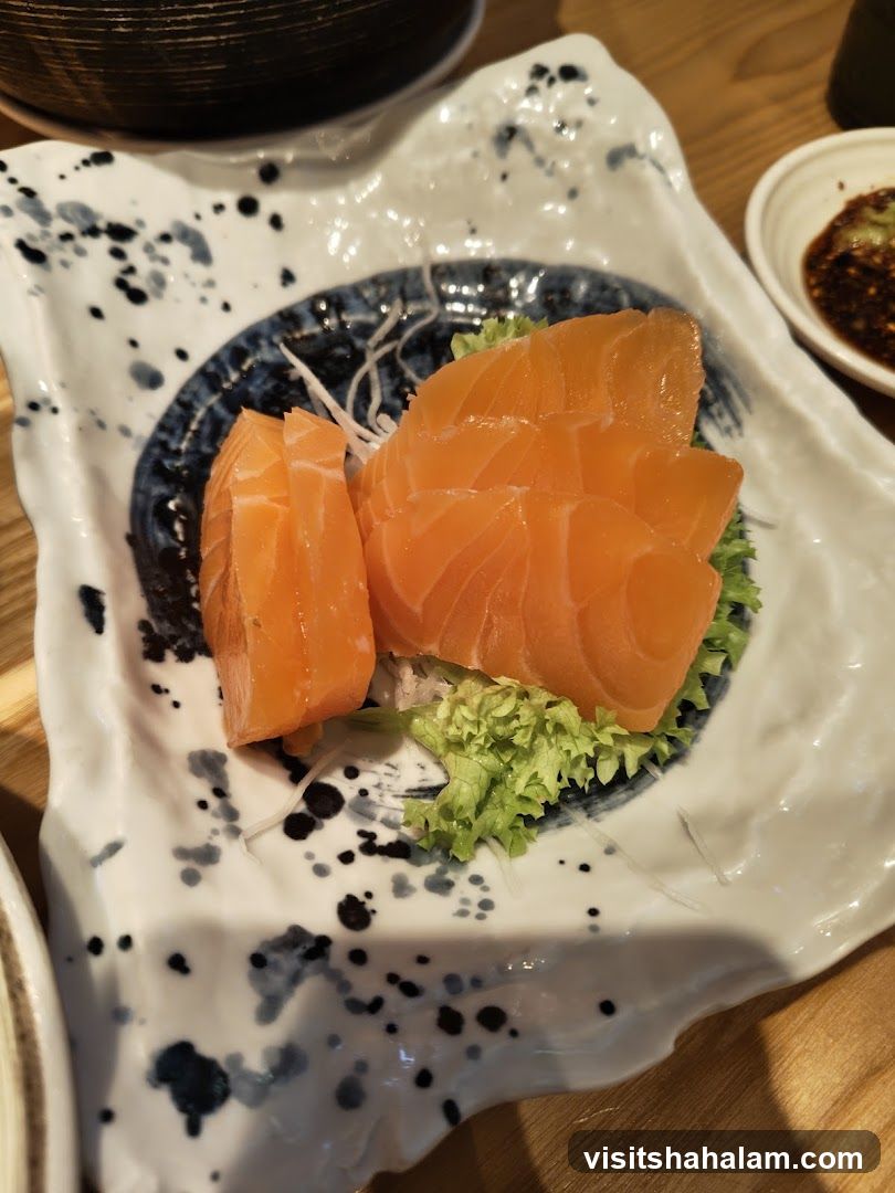 Salmon Sashimi