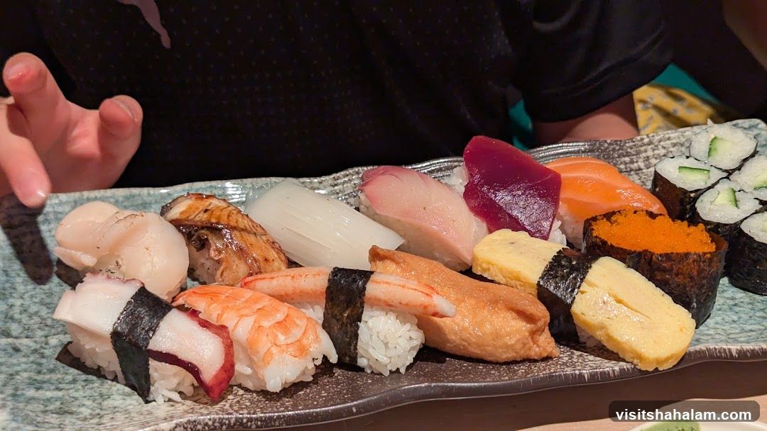 Assortment of Sushi