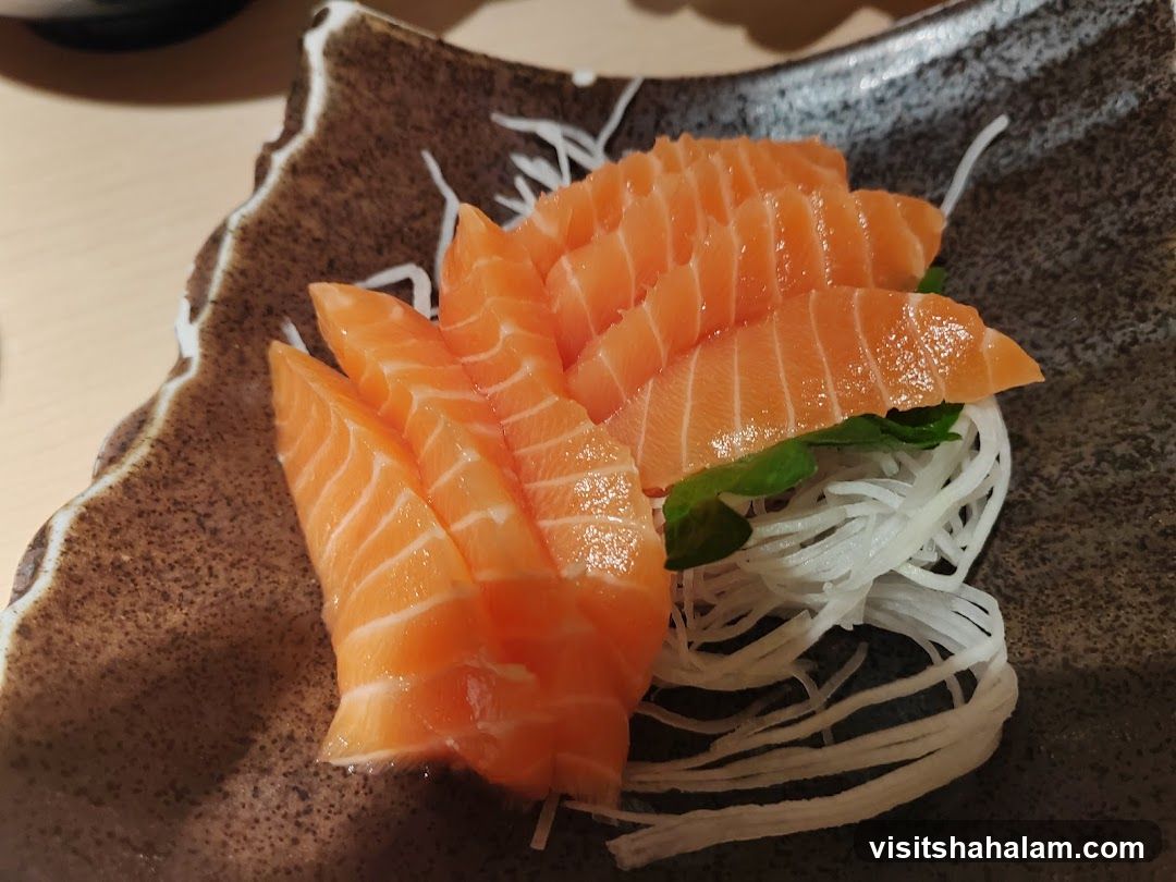 Salmon Sashimi