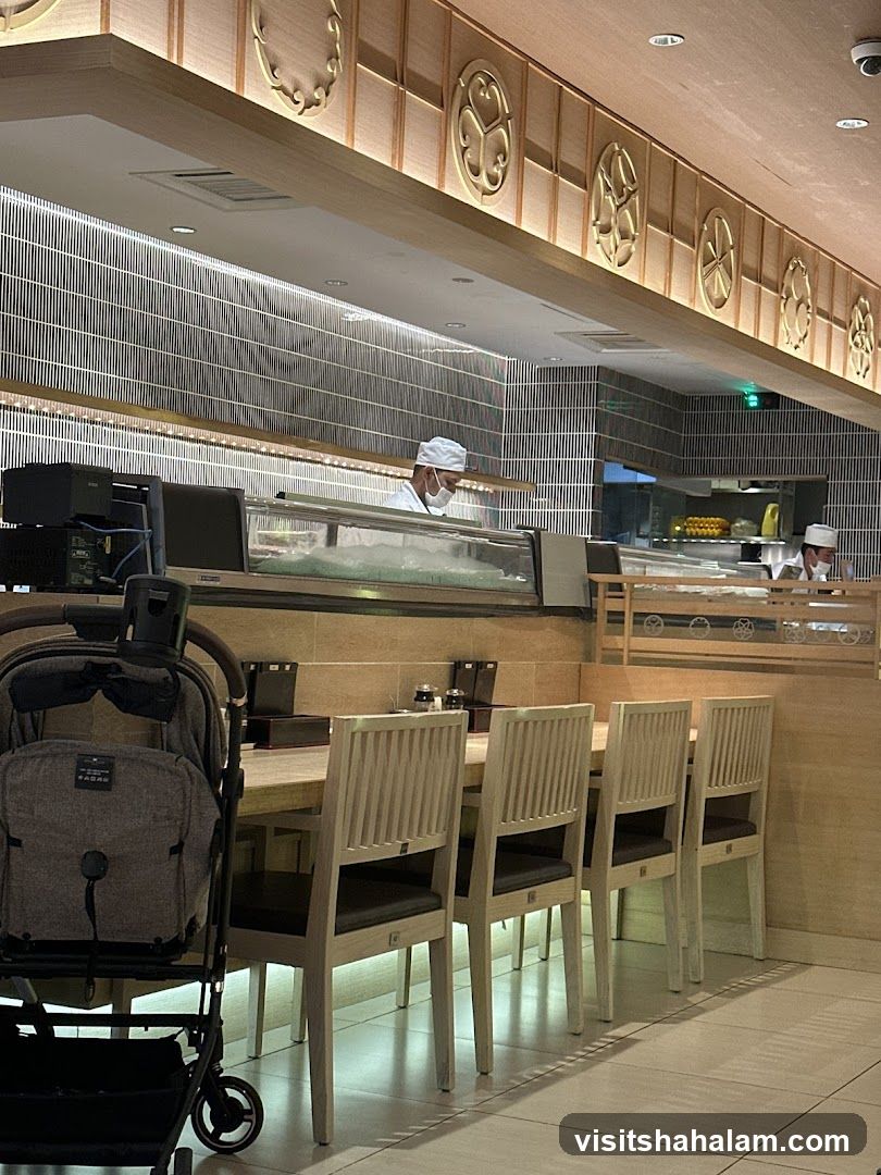 Sushi Restaurant Interior