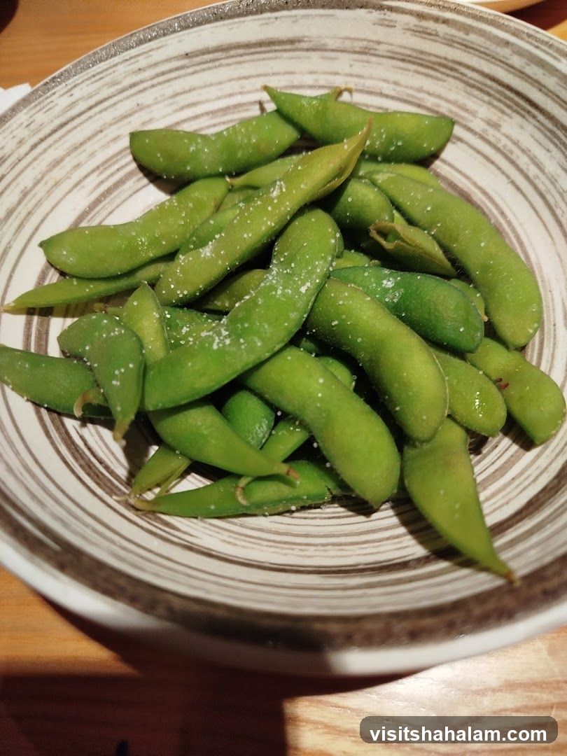 Edamame with Salt