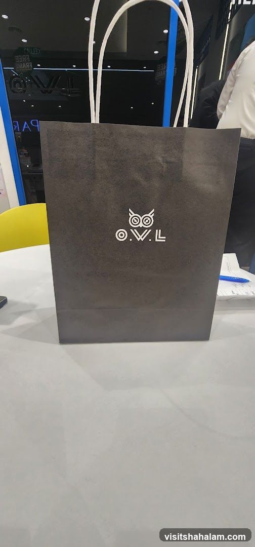 Shopping Bag with Owl Logo