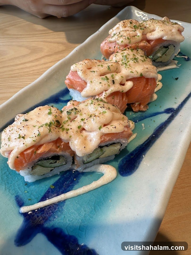 Salmon Sushi Rolls