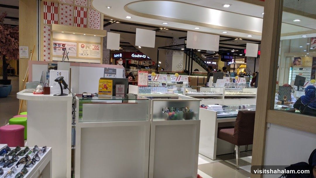 Eyewear store interior