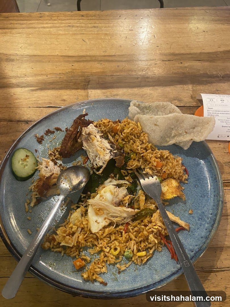Partially Eaten Meal