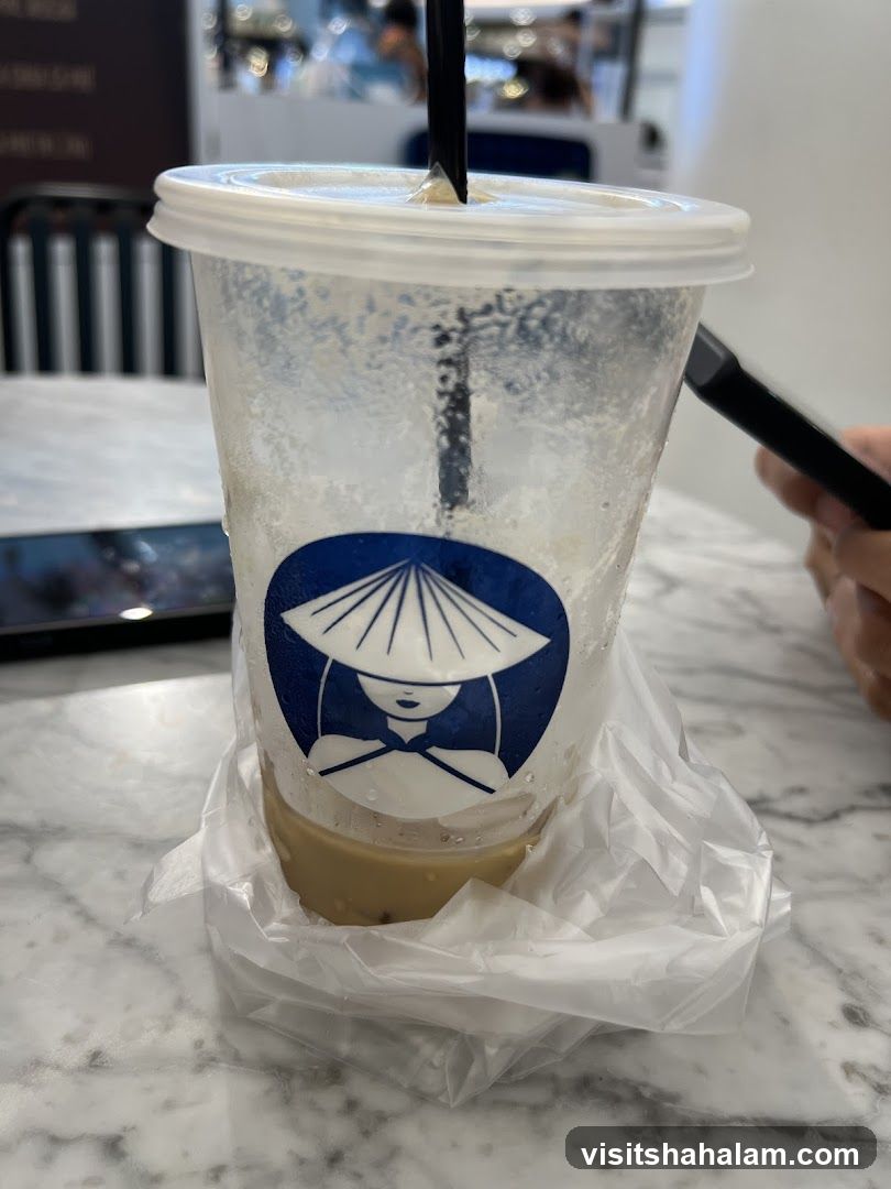 Iced Drink with Logo