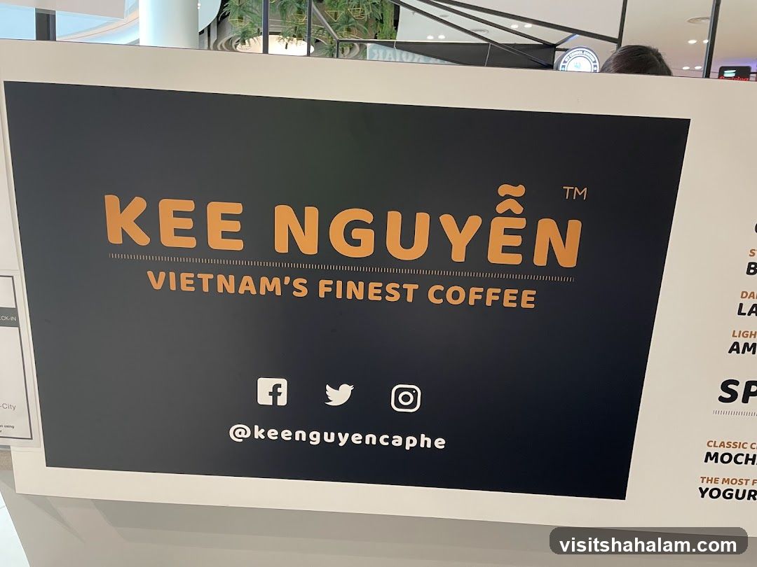 Kee Nguyen Coffee Sign