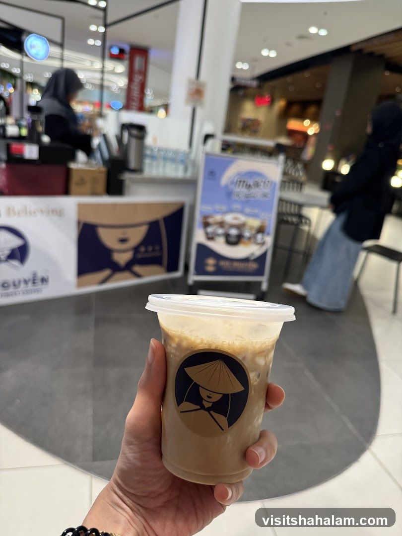 Iced Coffee with Logo
