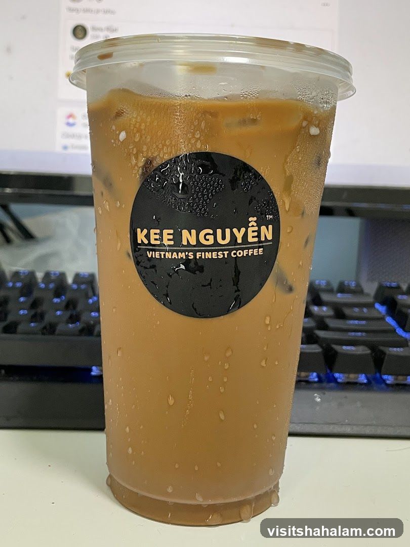 Iced Coffee with Logo