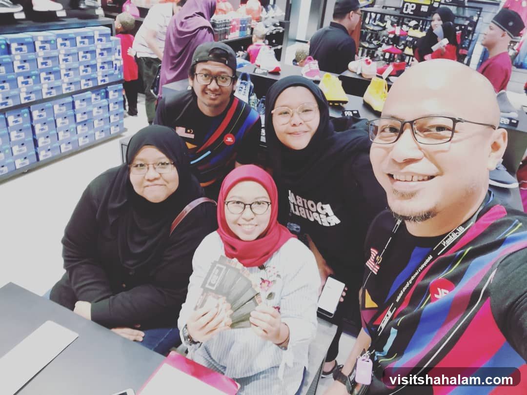 Group of people in a store