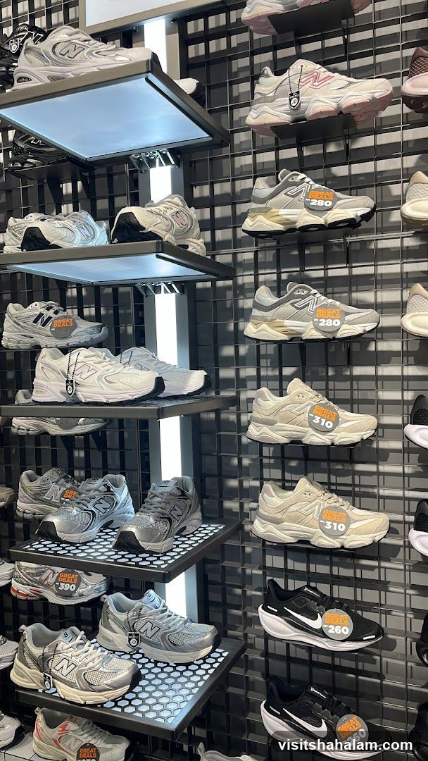 Sneakers on Display