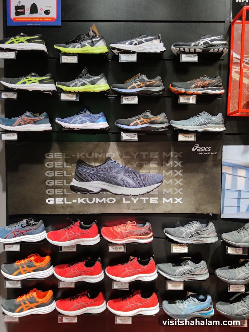 Athletic Shoes Display