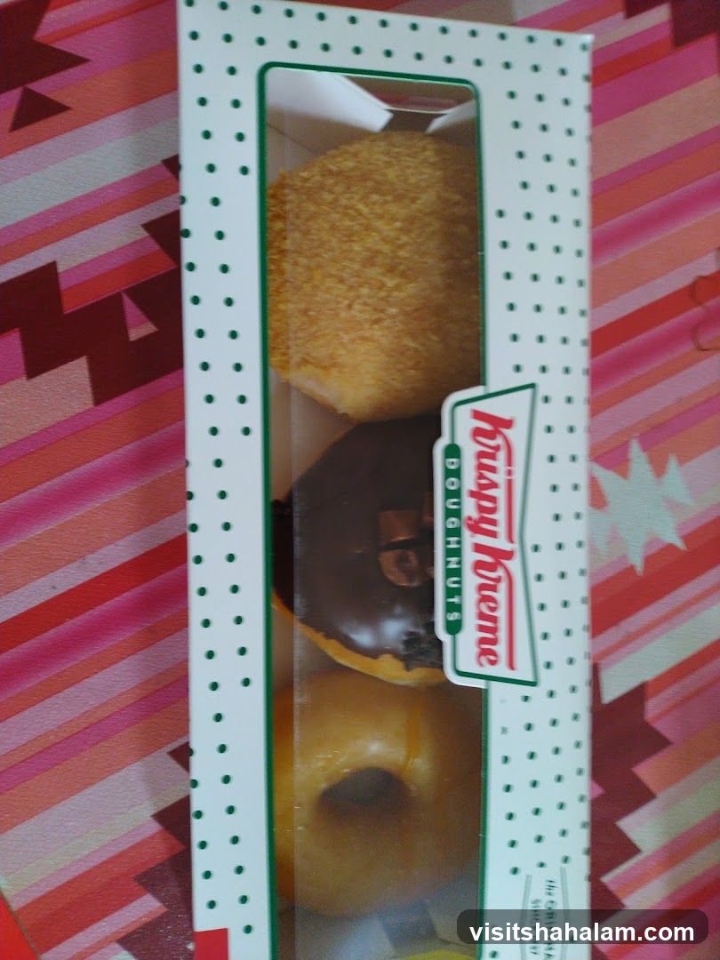 Krispy Kreme Doughnuts Box