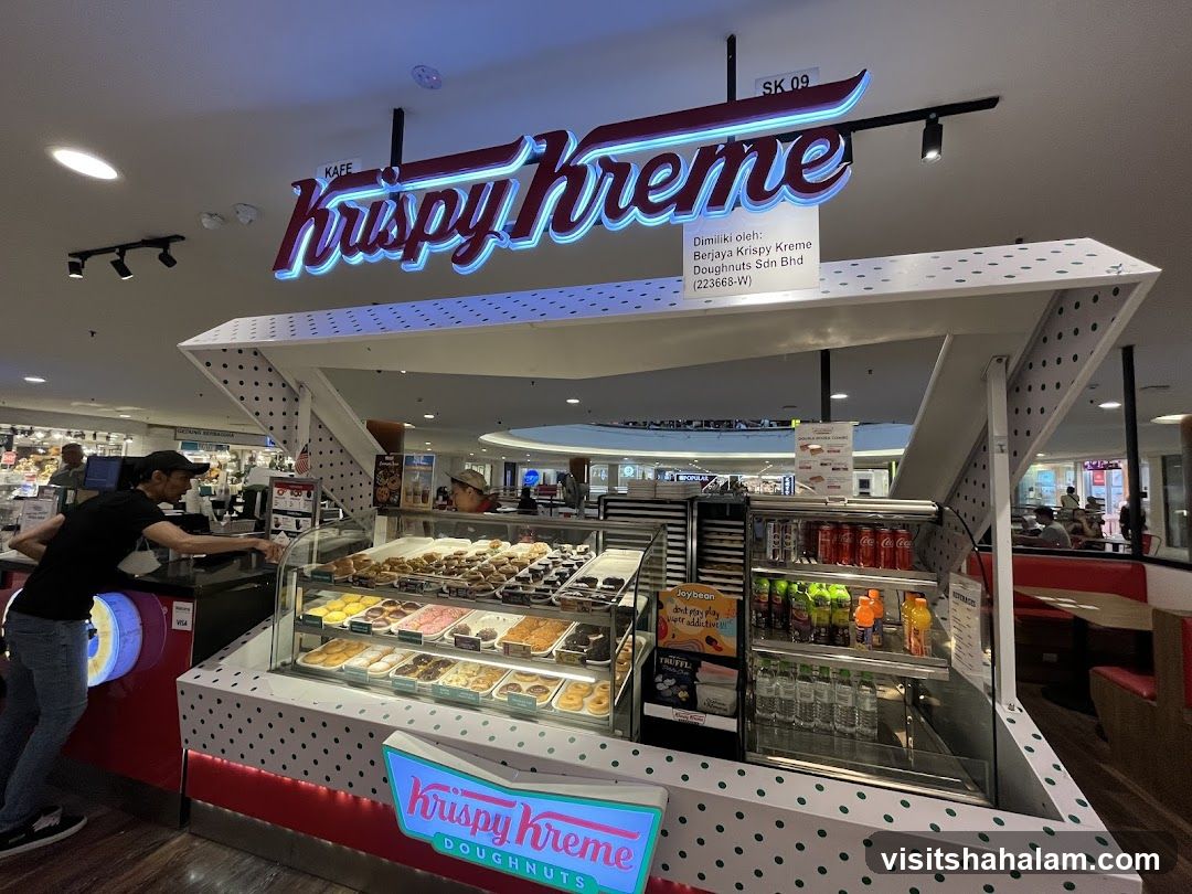 Krispy Kreme Doughnut Stand