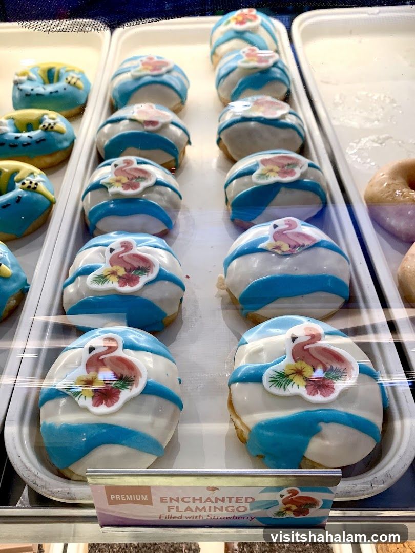 Enchanted Flamingo Donuts