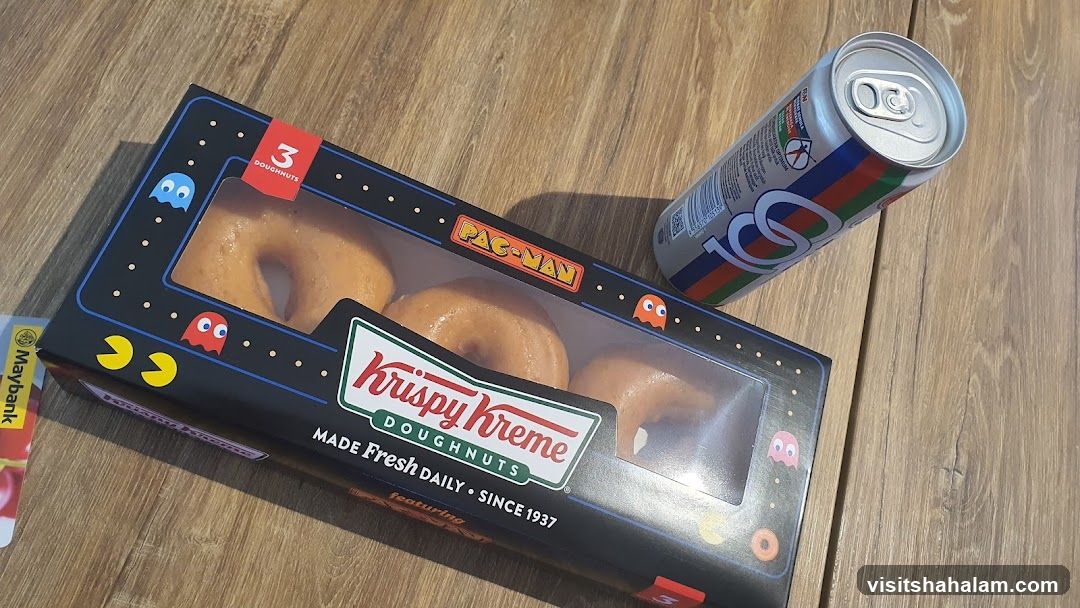 Krispy Kreme Doughnuts and Drink